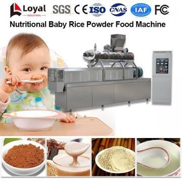 Línea de procesamiento de alimentos de arroz en polvo para bebés